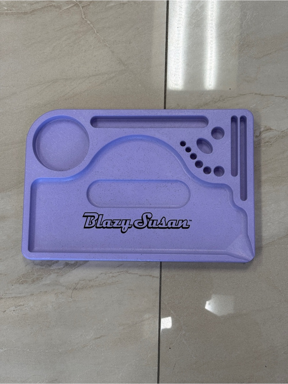 Blazy Susan Tray - Purple